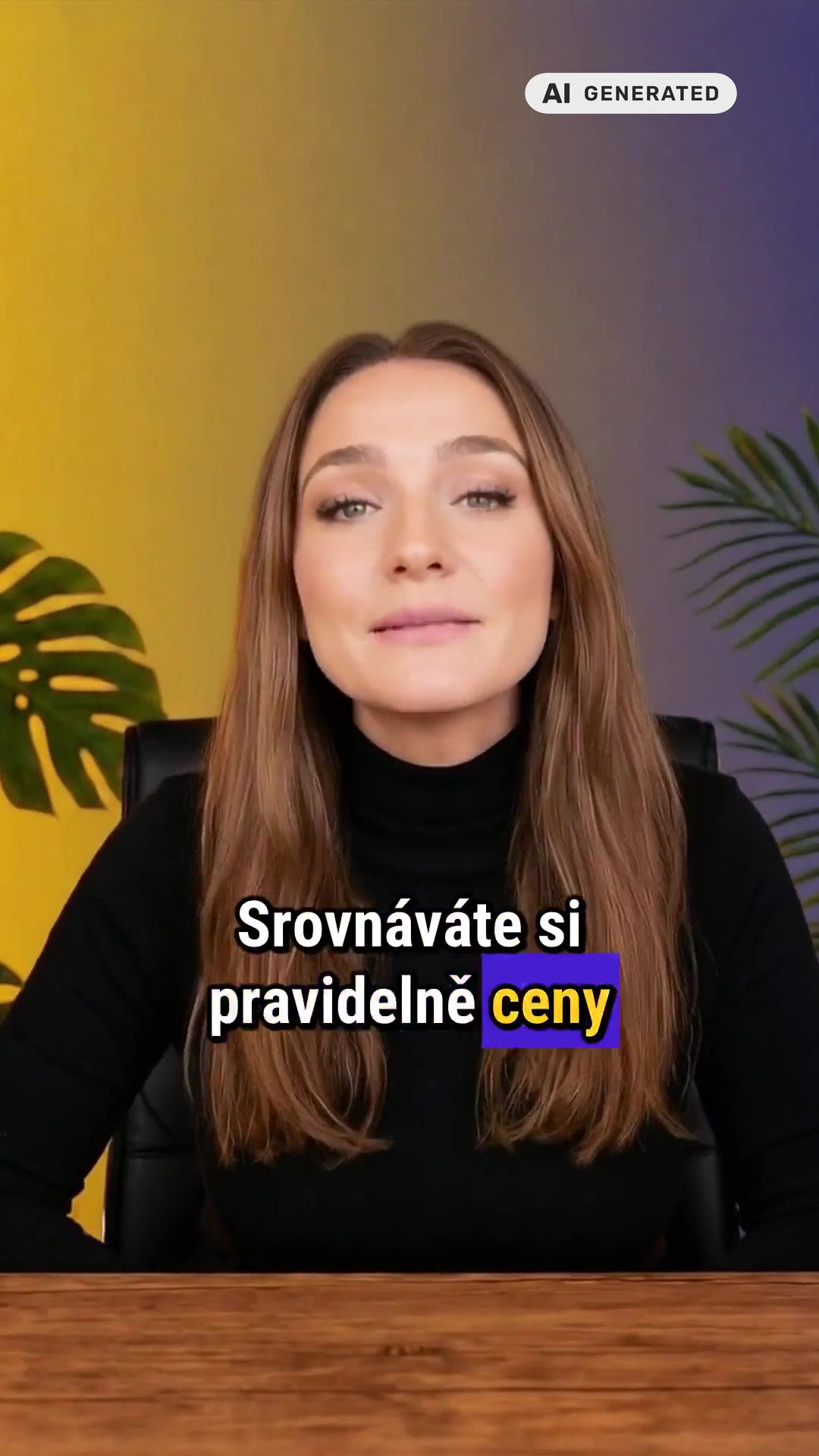 Ušetřeno – ukázka AI avatar kampaně